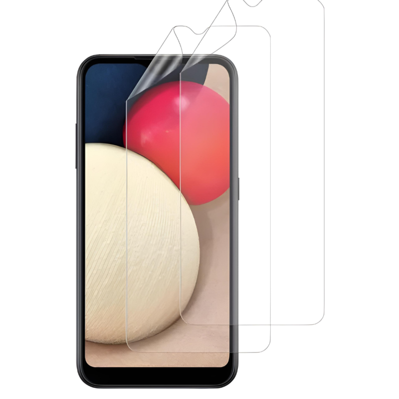 2 Pcs Film Protection ESSENTIELB pour Samsung Galaxy A02s/A03s — Accessoire · Smarty Paris 18e